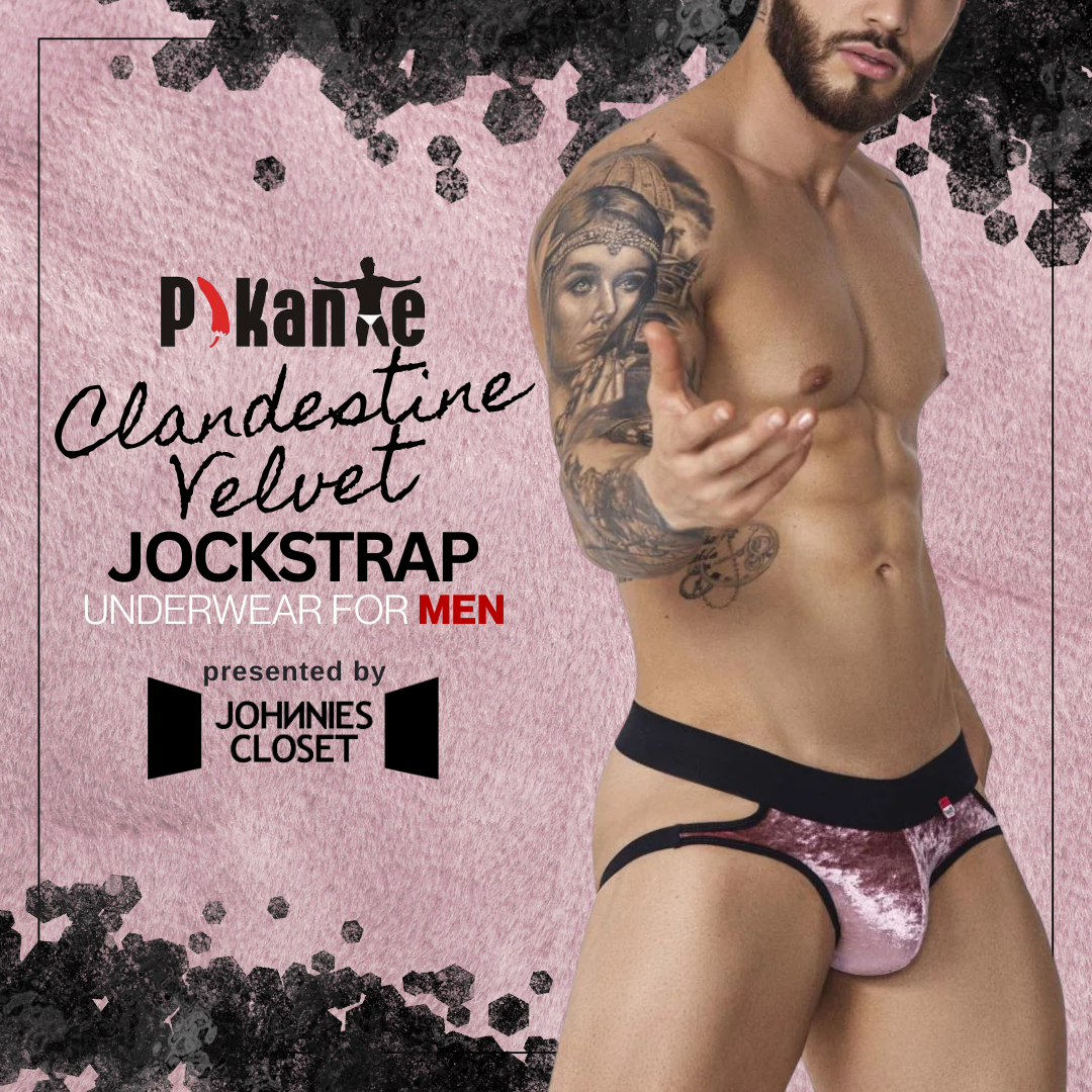 Pikante Makes Velvet Jockstraps Athletic and Irresistibly Sexy!