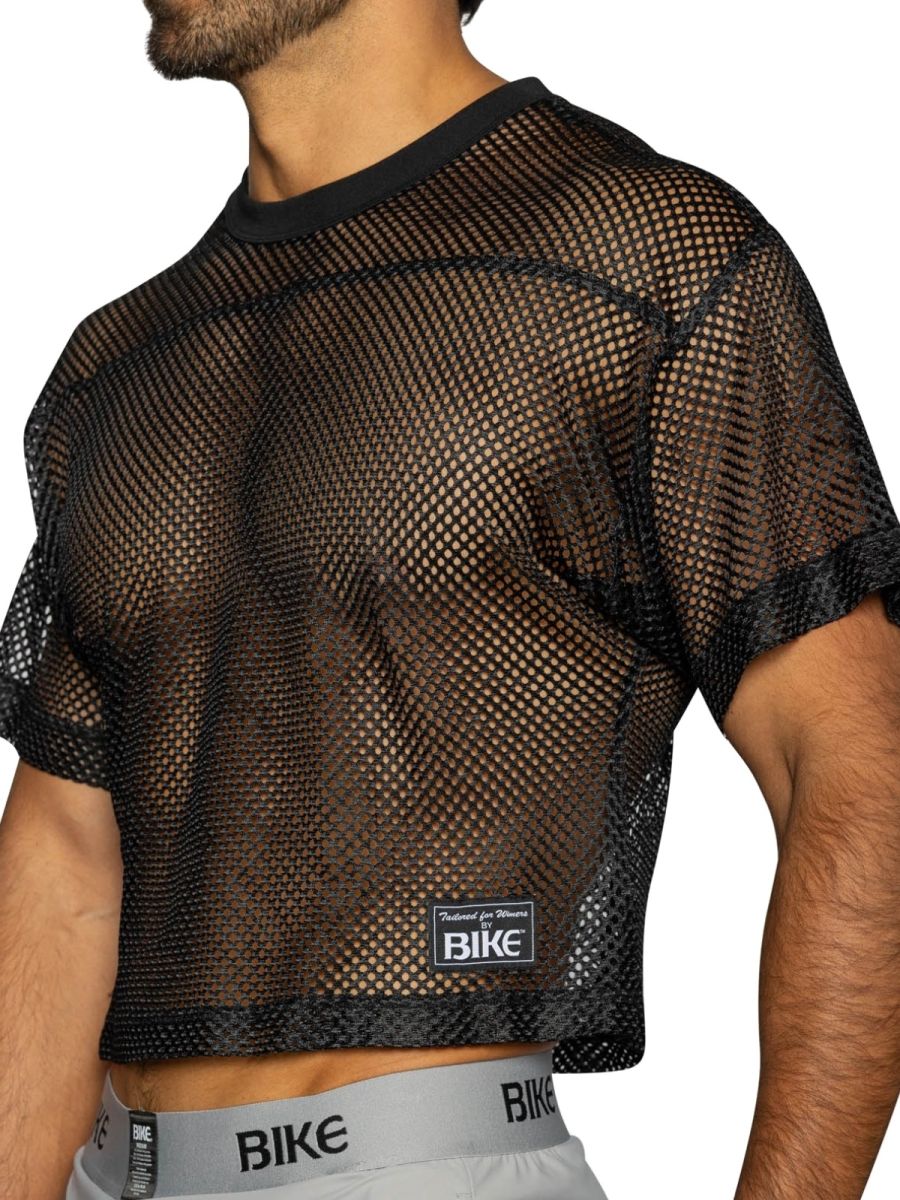 BIKE Athletic BAM134 Short Sleeve Practice Jersey Top Color Black