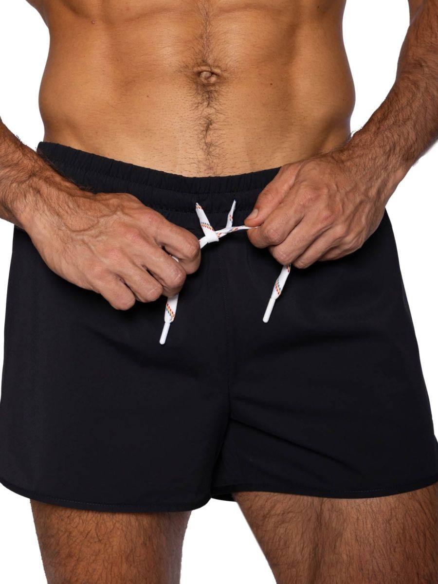 BIKE Athletic BAM200 Track Short Gymwear Color Black