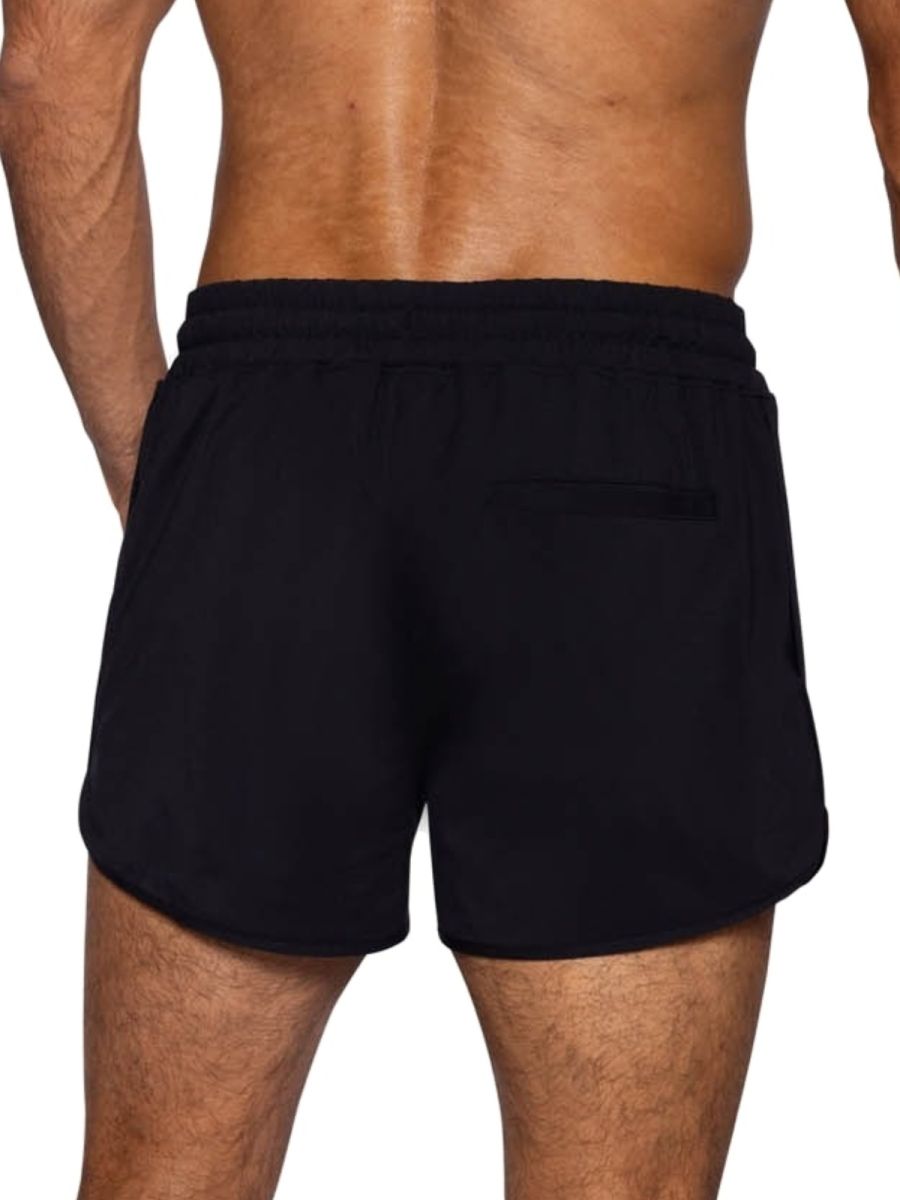 BIKE Athletic BAM200 Track Short Gymwear Color Black