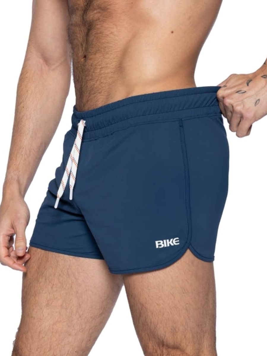 BIKE Athletic BAM200 Track Short Gymwear Color Navy