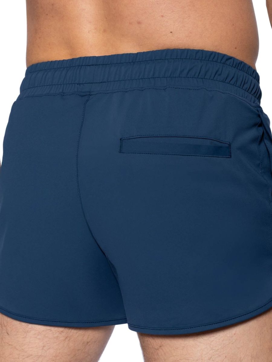 BIKE Athletic BAM200 Track Short Gymwear Color Navy