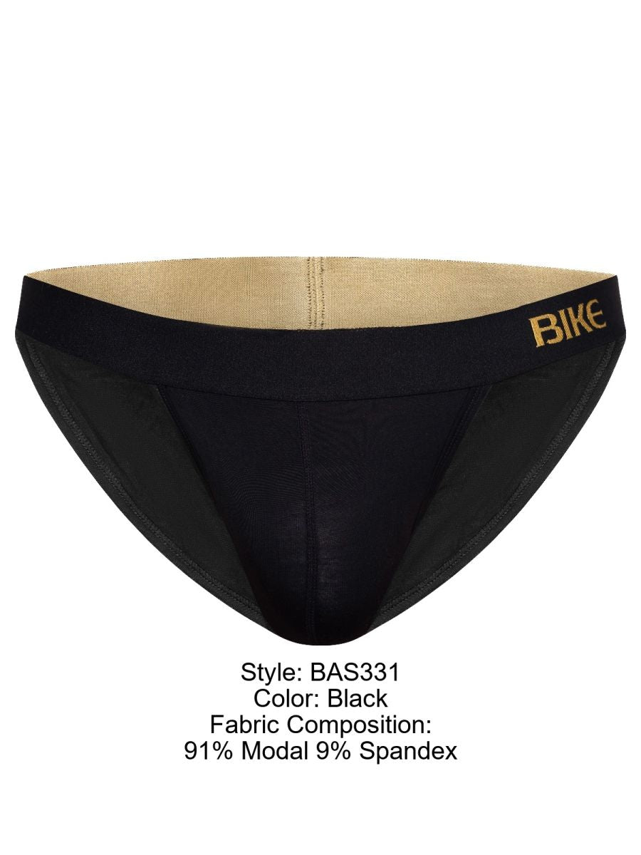 BIKE Athletic BAS331 Active Modal Jock Brief Color Black