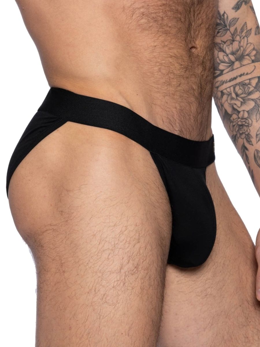 BIKE Athletic BAS331 Active Modal Jock Brief Color Black