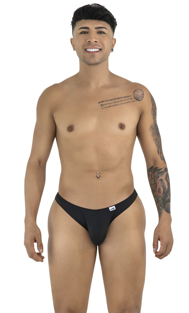 CandyMan 99928 Mens Sleek & Sexy Bikini Underwear Black