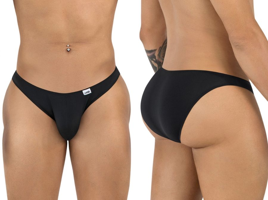 CandyMan 99928 Mens Sleek & Sexy Bikini Underwear Black