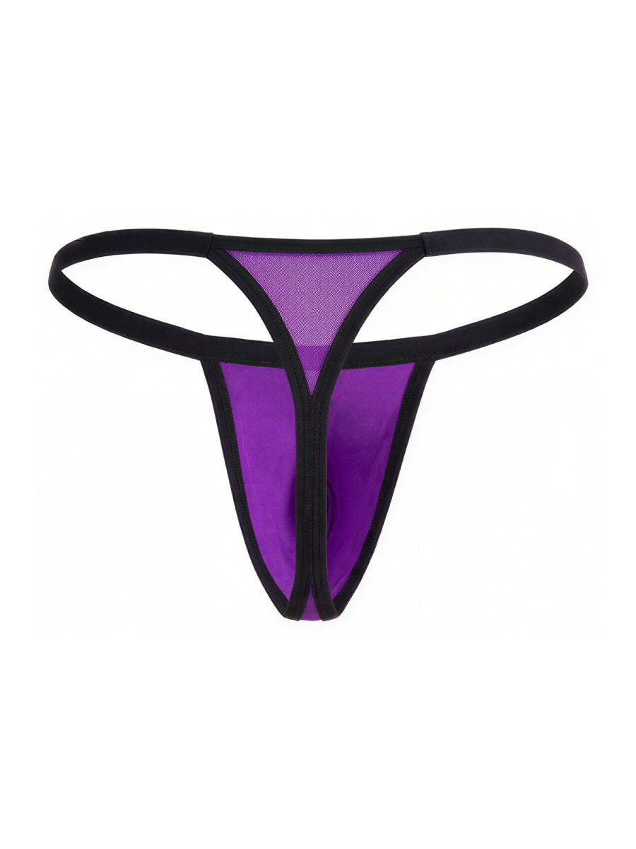 CandyMan 99948 Mens Minimalism Sleek & Modern Thong Orchid