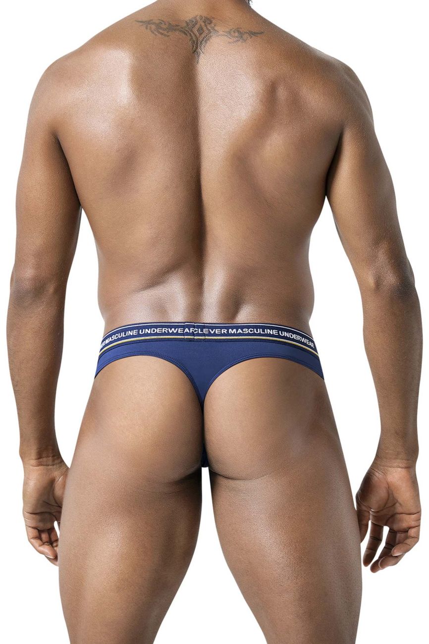 Clever 100010 3 Pack Set Mens Australian Latin Thongs Blue-Petrol-Green
