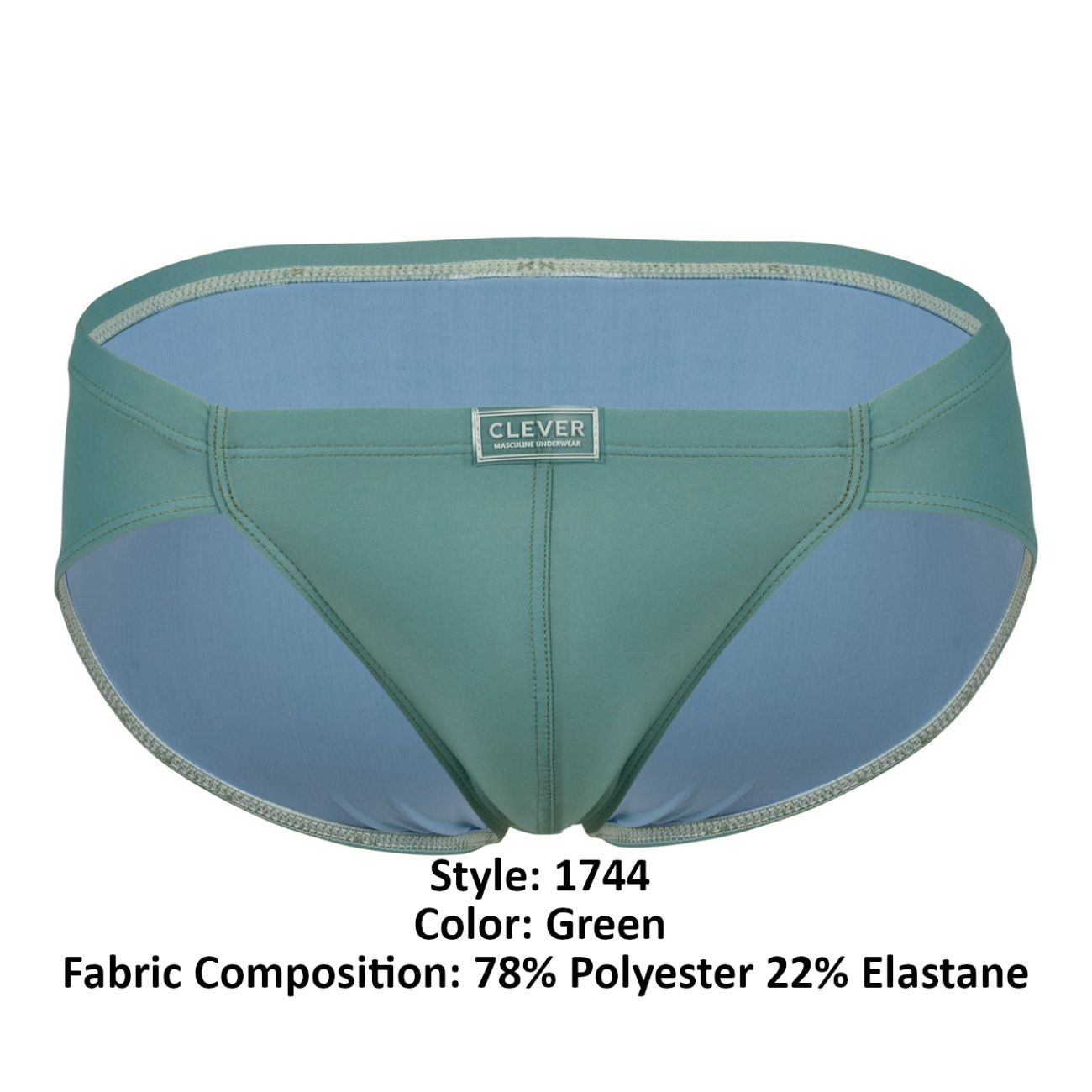 Clever 1744 Spring Briefs Green