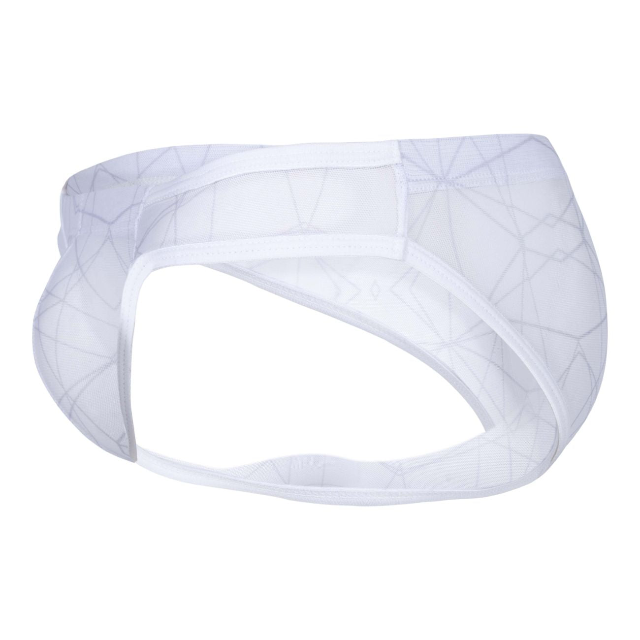 Clever 1747 Geometric Bikini Black White