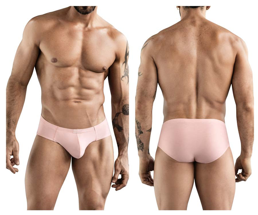 Clever 1781 Maya Mens Minimalist Look Briefs Pink