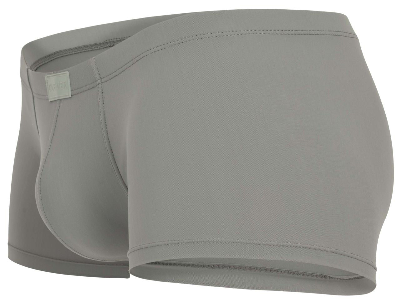 Clever 1842 Buenavista Male Sleek Contoured Pouch Trunks Gray