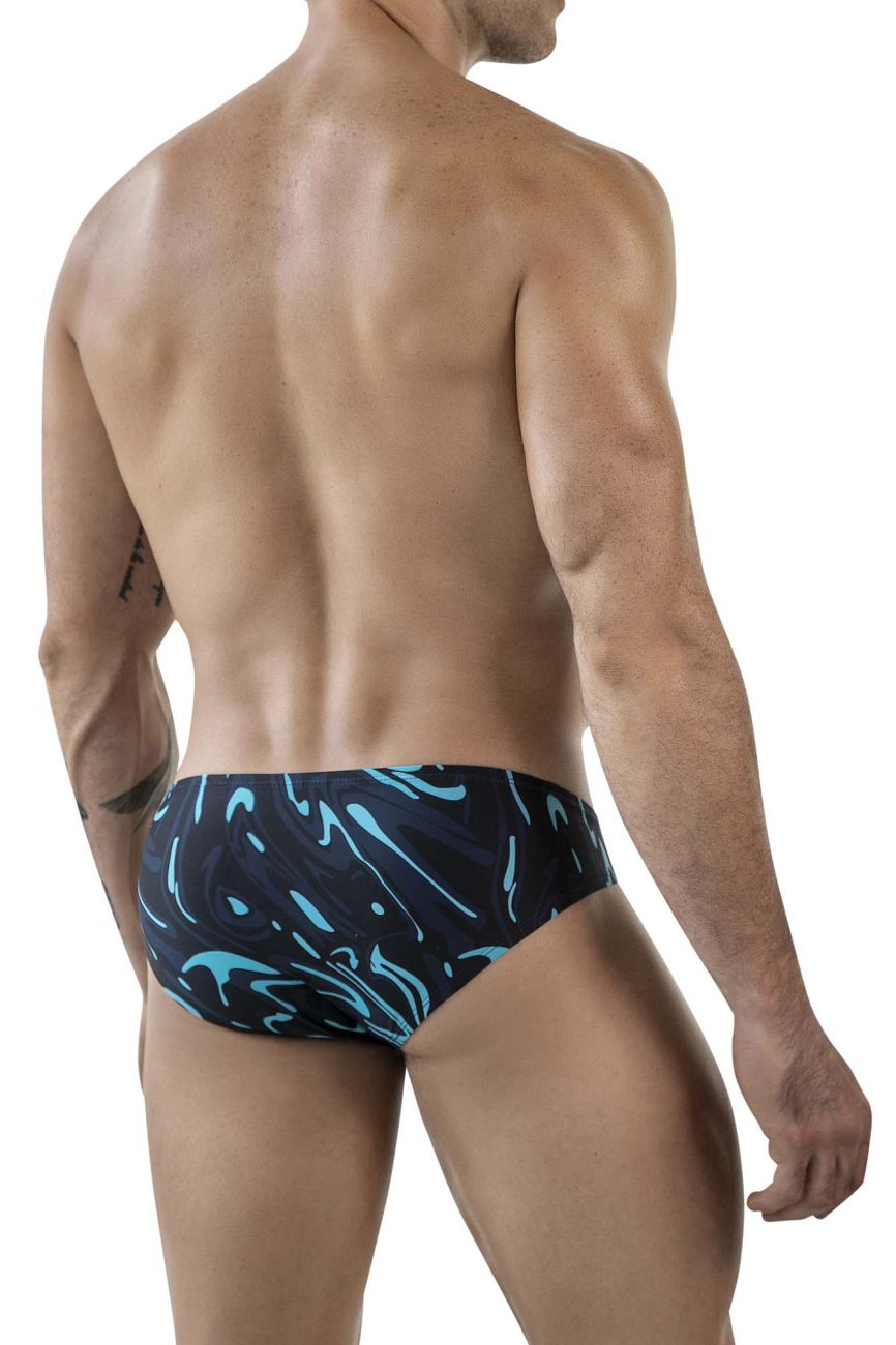 Clever 1861 Mens Grosh High Cut Bikini Brief Dark Blue