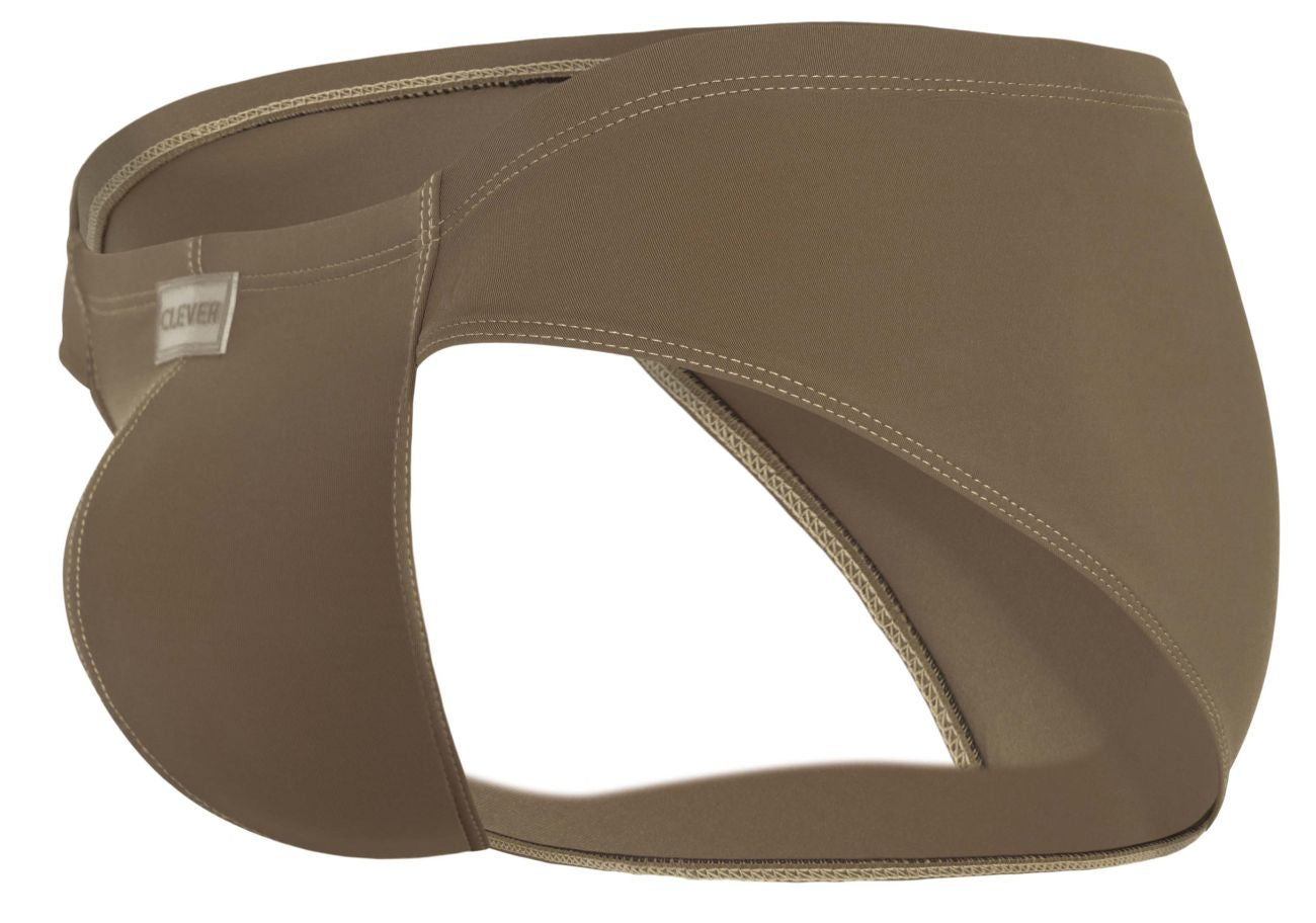 Clever 1870 Audaz Mens Barely There Bikini Brown