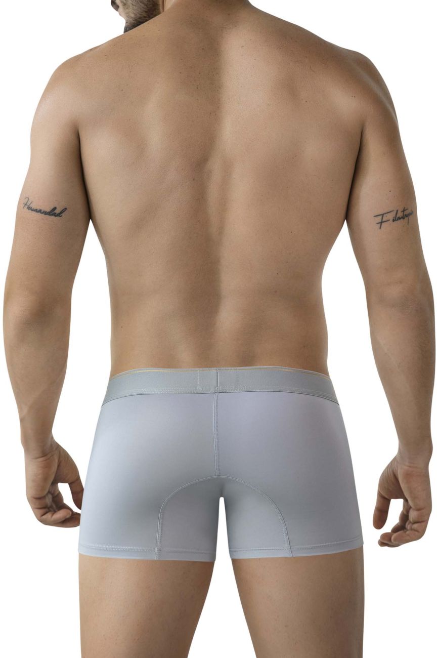 Clever 2026 Valladolid Mens Sleek Boxer Briefs Trunks Gray