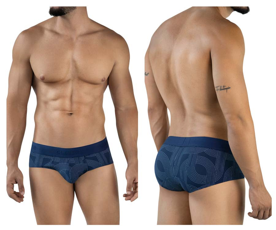 Clever 2055 Mens Bodyhugging Classic Briefs Dark Blue