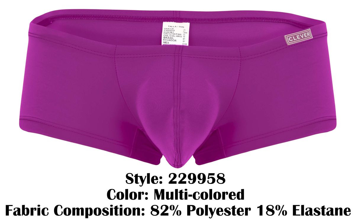 Clever 229958 3PK Australian Latin Trunks Multi Pack Set