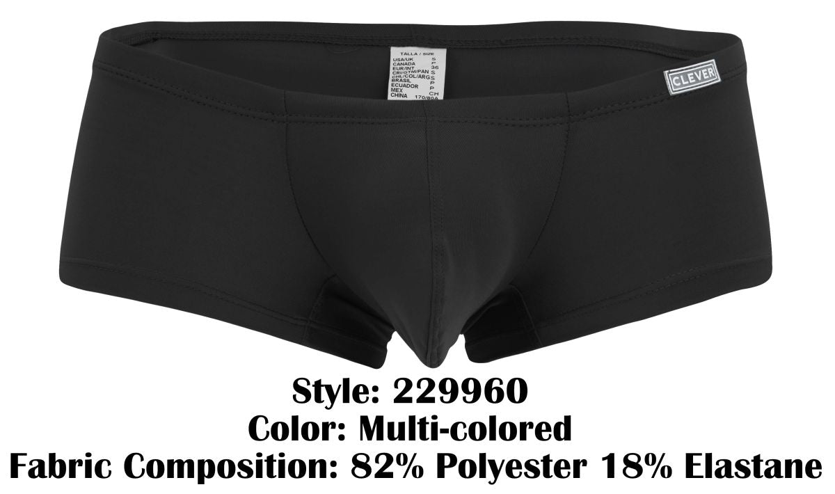 Clever 229960 3PK Australian Latin Trunks Multi Pack Set