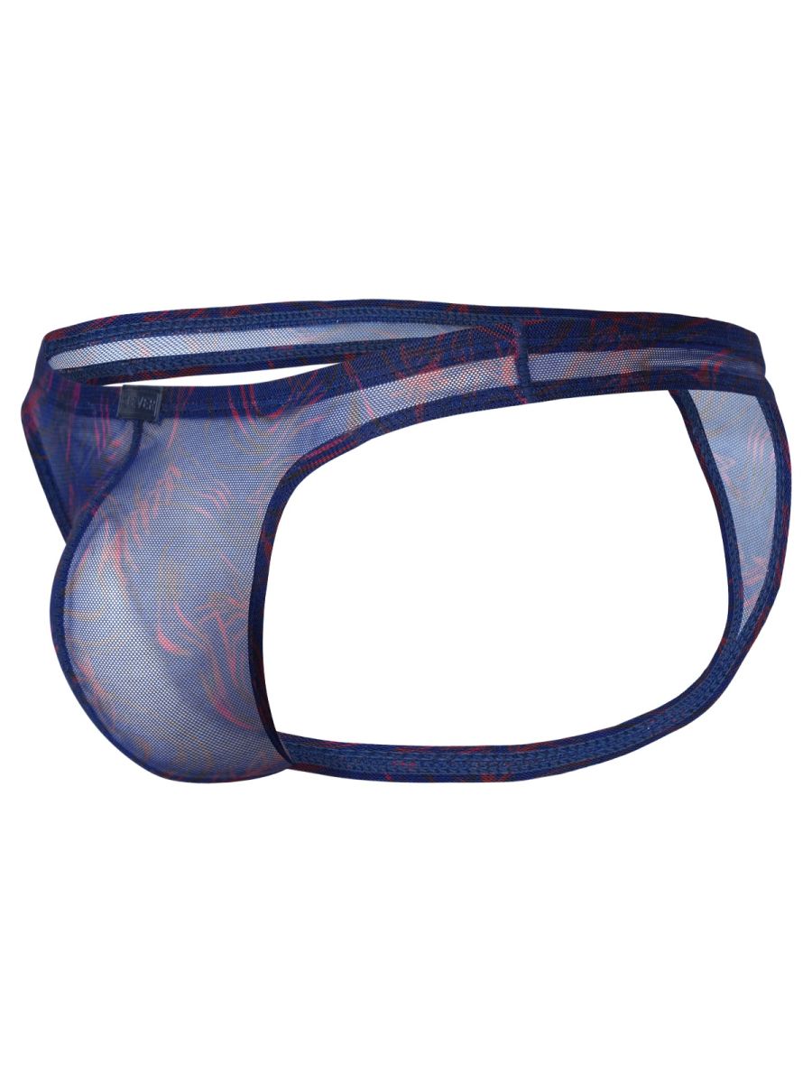 26037 Calipso Male Sheer Thongs for the Confident Man Blue