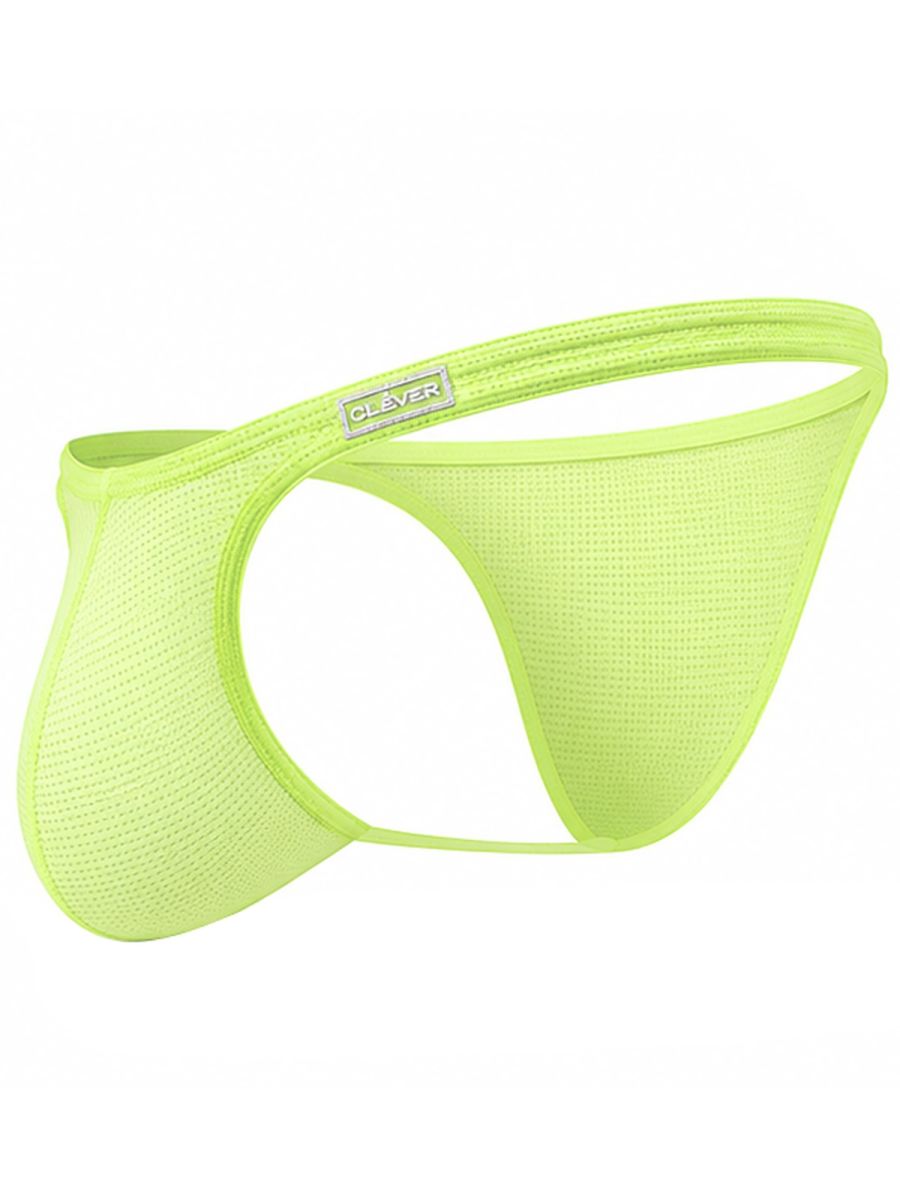 Clever 26179 Cronos Mens Daily Essentials Collection Briefs Neon Green