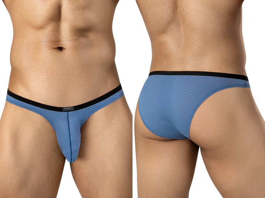 Clever 26187 Ulises Mens Ultimate Modern Style Briefs Steel Blue