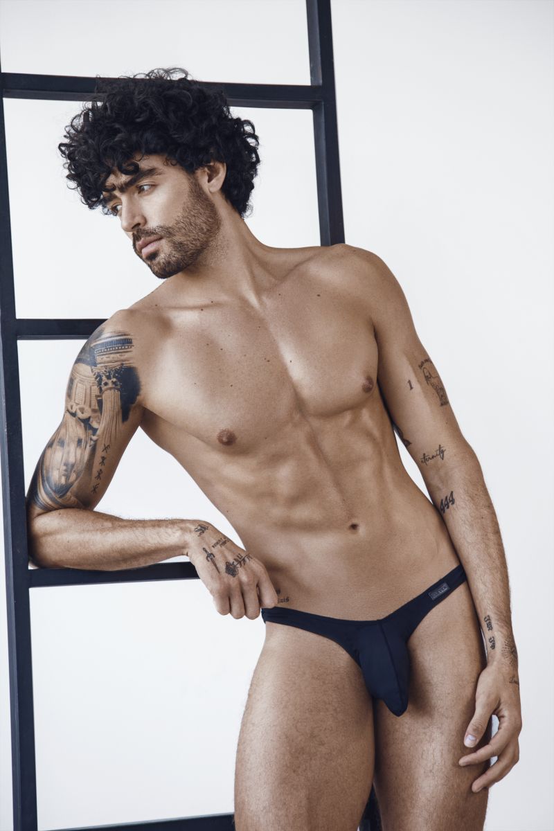 Clever 26216 Cocuy Mens Sleek Minimalism Briefs Black