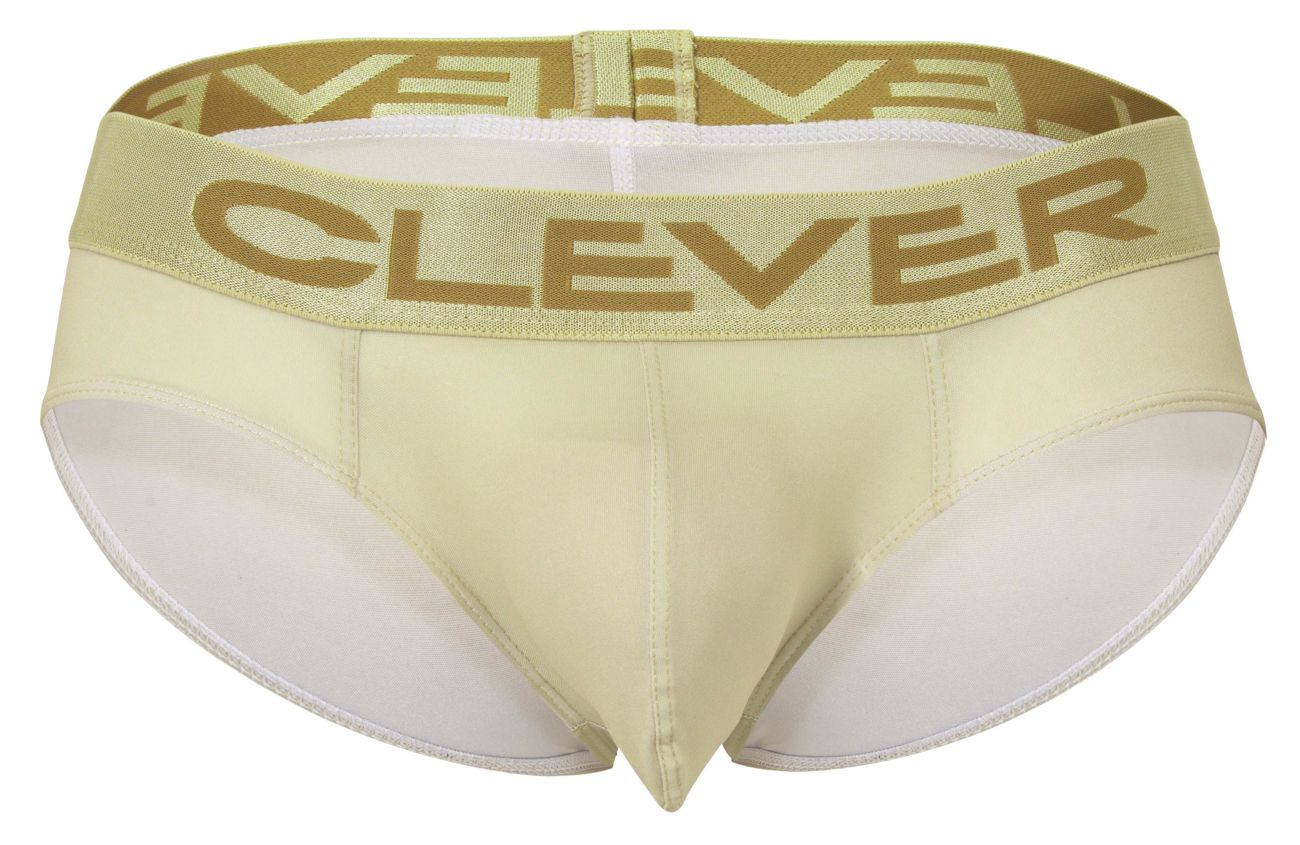 Clever 519968 3 Pack Mens Australian Latin Briefs Beige-Blue-Green