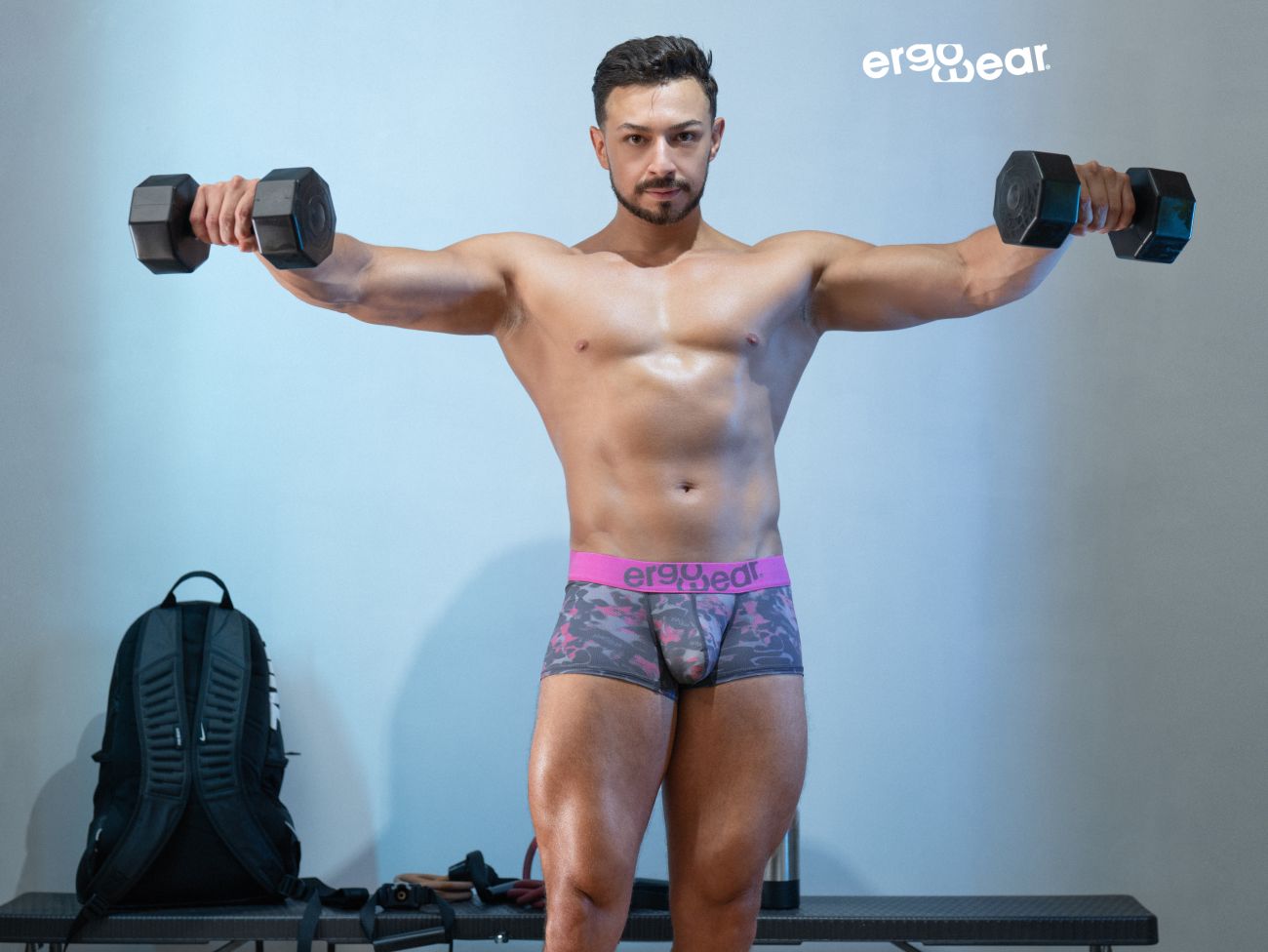 ErgoWear EW1716 MAX SE CAMO Trunks Pink