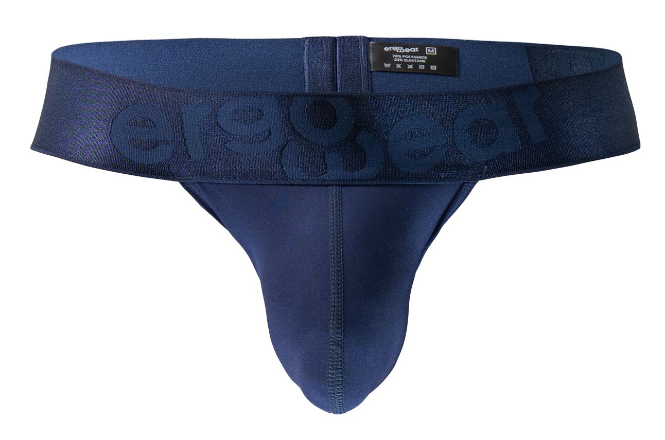 ErgoWear EW1738 MAX BOLD Male Stretchy Sleek Thong Navy Blue