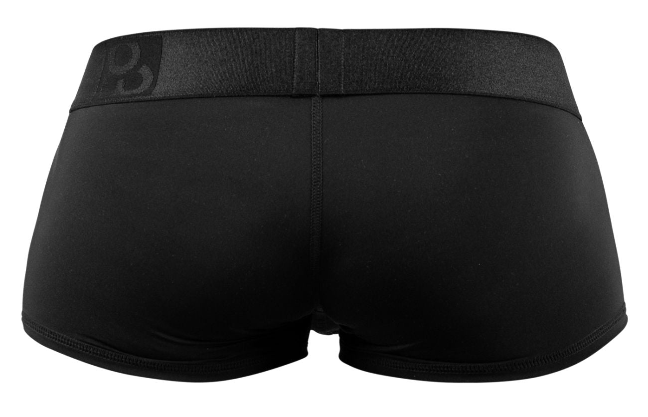 ErgoWear EW1748 MAX BOLD Mens Crafted for Comfort Trunks Black
