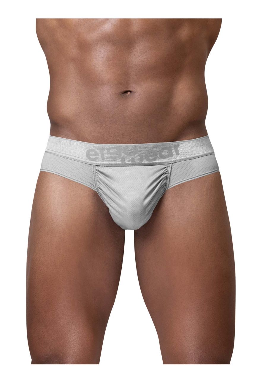 ErgoWear EW1758 FEEL SE Mens Sleek Thongs Silver