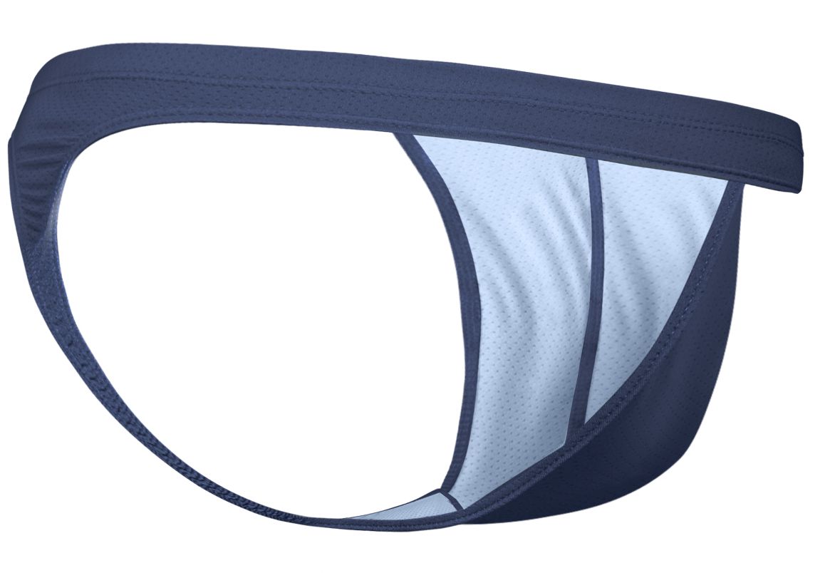 ErgoWear EW1797 X4D SE Mens Feels Like Air Thongs Sea Blue