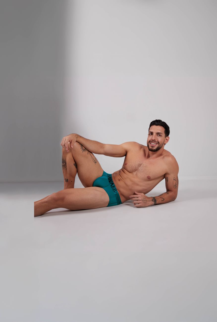 HAWAIR 41963 Microfiber Briefs for Men Green