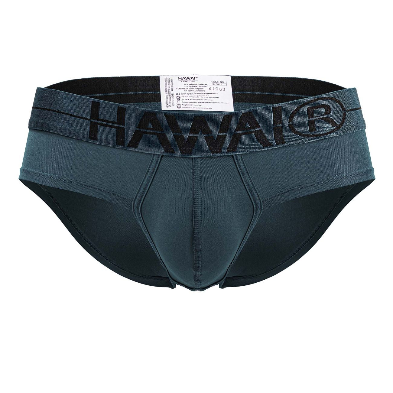 HAWAIR 41963 Microfiber Briefs for Men Green