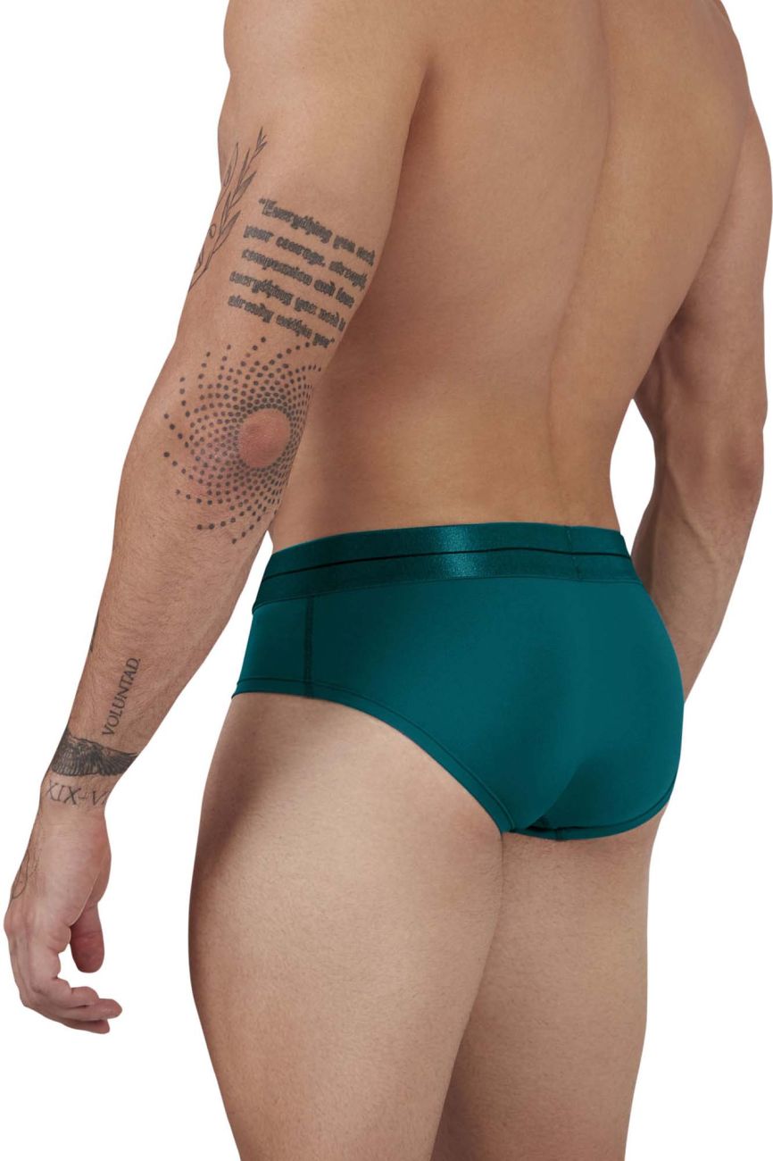 HAWAIR 41963 Microfiber Briefs for Men Green