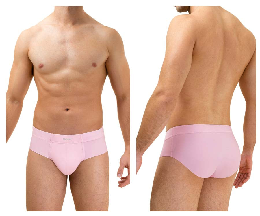 HAWAI 42141 Solid Hip Briefs Pink
