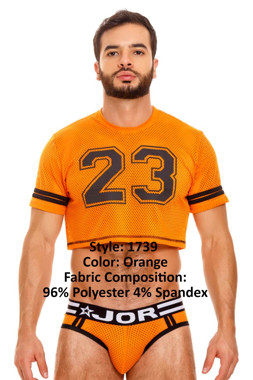 JOR 1739 Speed Crop Top Orange