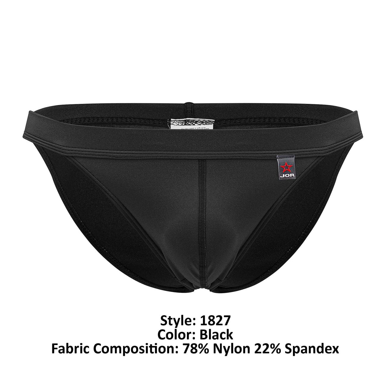 JOR 1827 Garoto Bikini Black