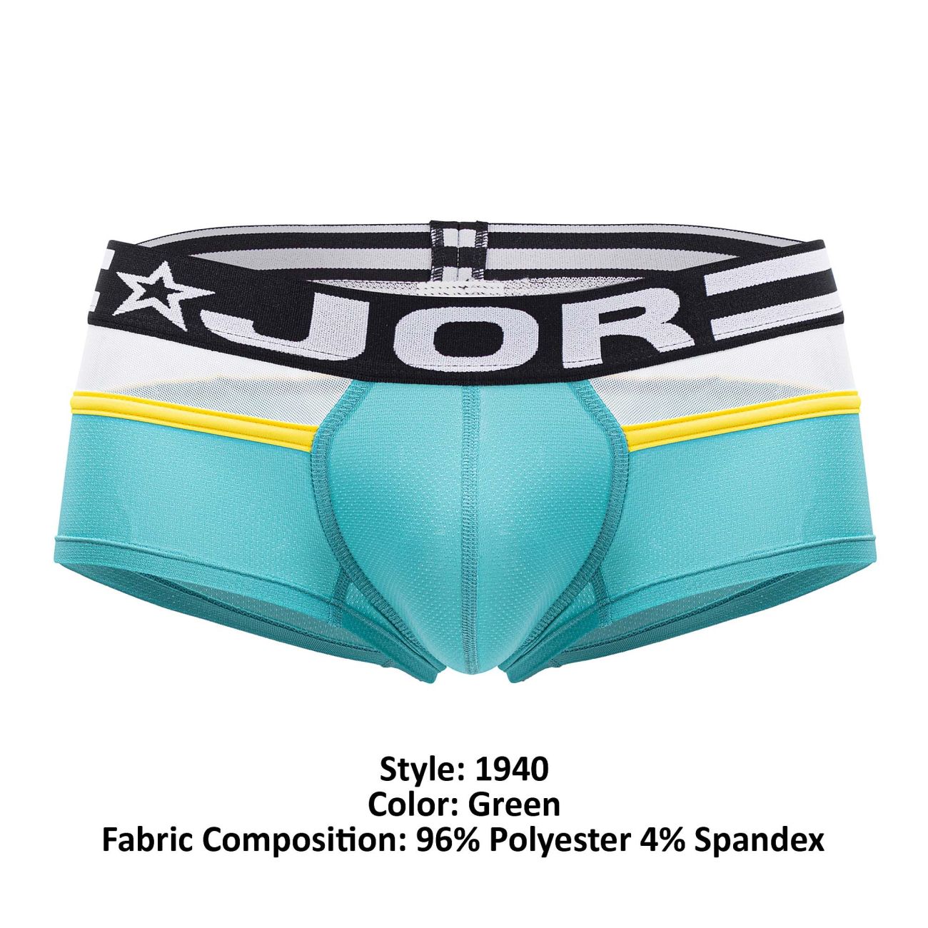 JOR 1940 Athletic Trunks Green