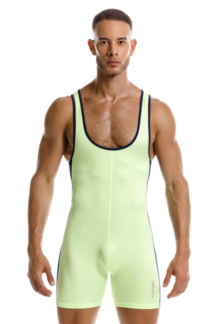 JOR 2216 Fighter Bodysuit Green