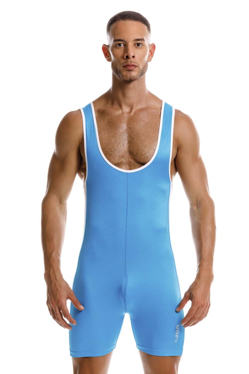 JOR 2216 Fighter Bodysuit Turquoise