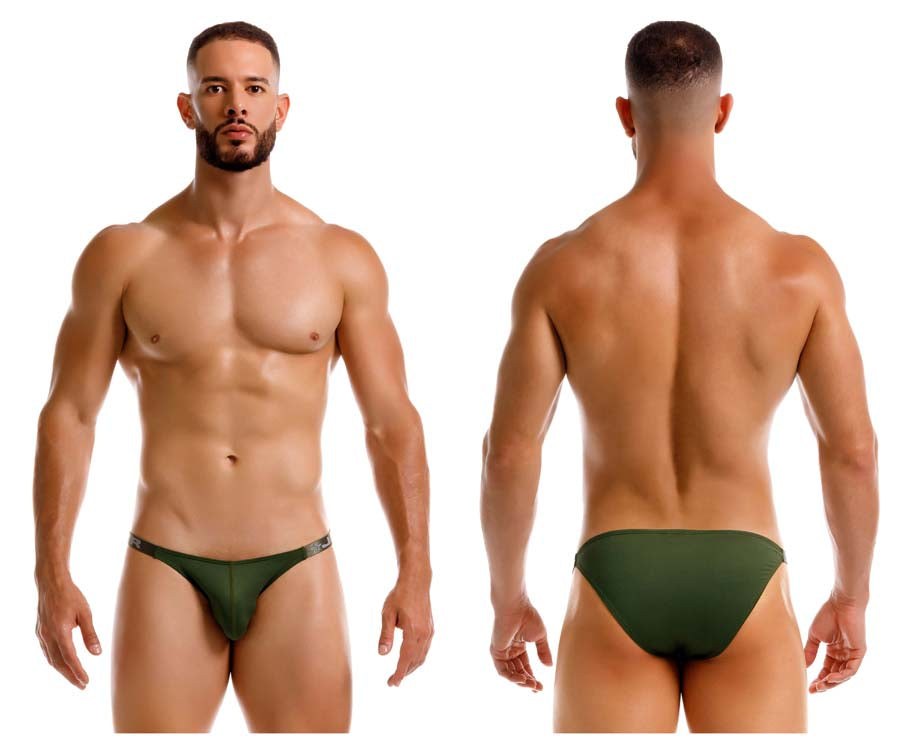 JOR 2233 Eros Mens Sleek Bikini Brief Green