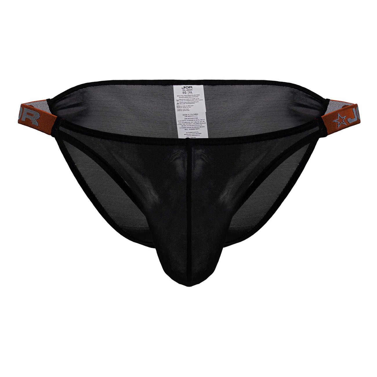 JOR 2236 Frost Male Ultra Sexy Bikini Brief Black