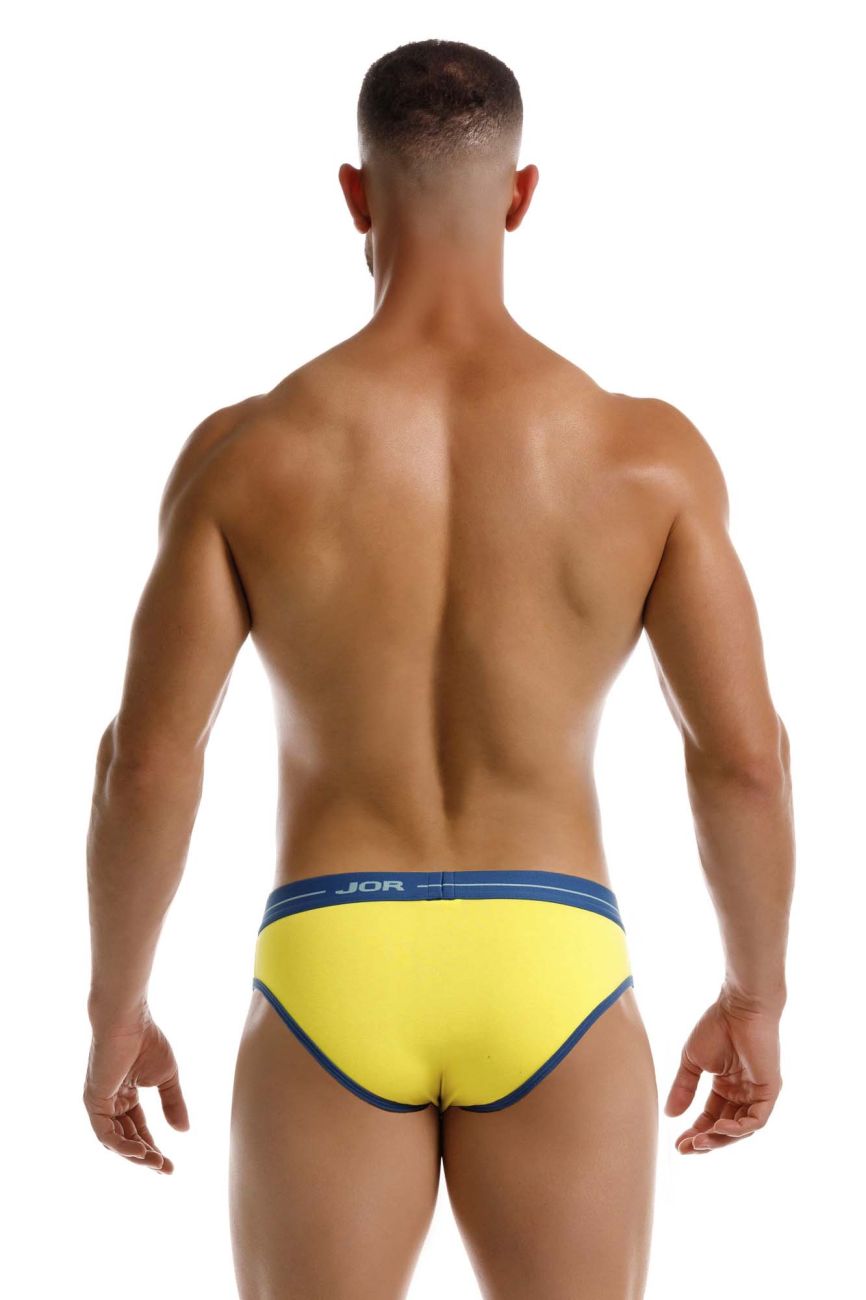 JOR 2244 Astra'Mens Low-Rise Bikini Briefs Yellow