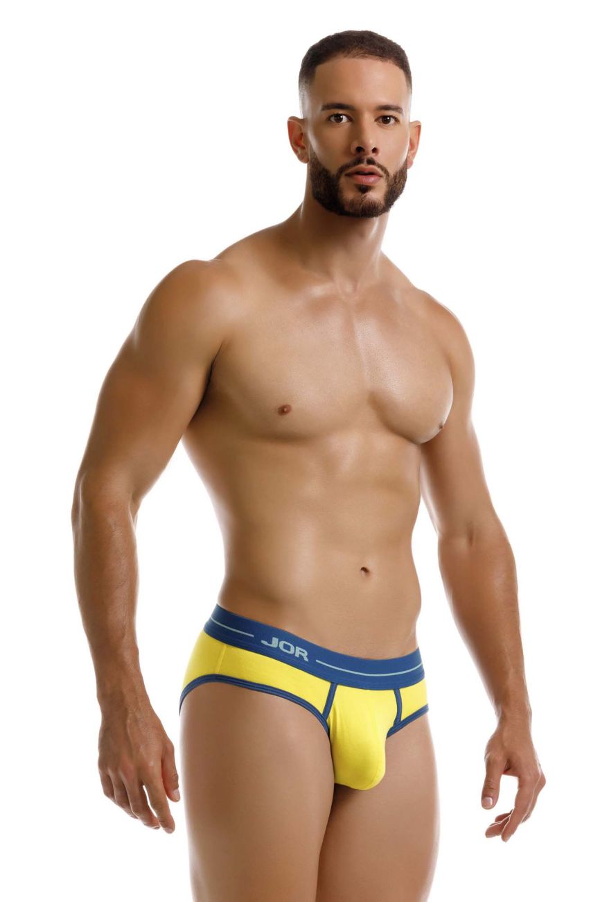JOR 2244 Astra'Mens Low-Rise Bikini Briefs Yellow