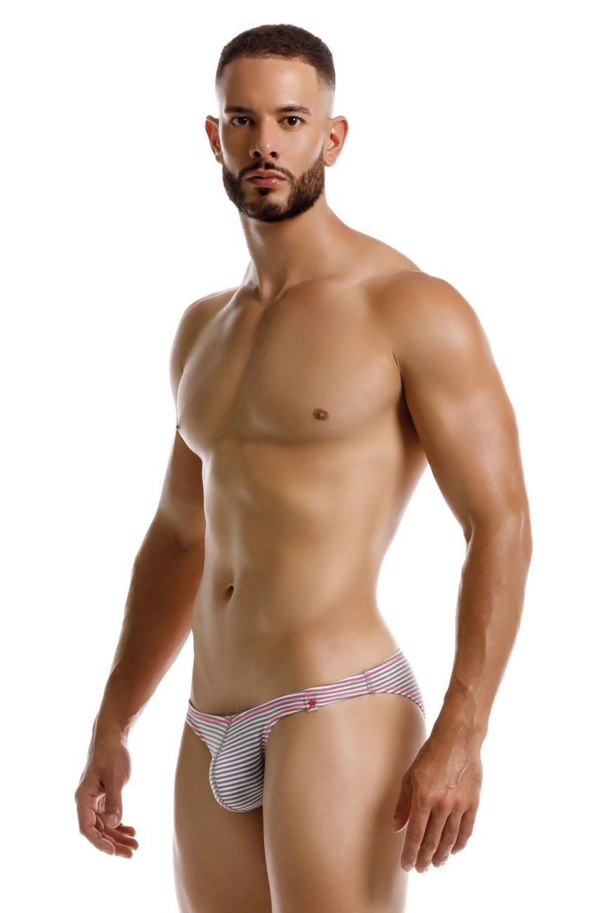 JOR 2249 Sour Mens Second Skin Fit Bikini Brief Gray