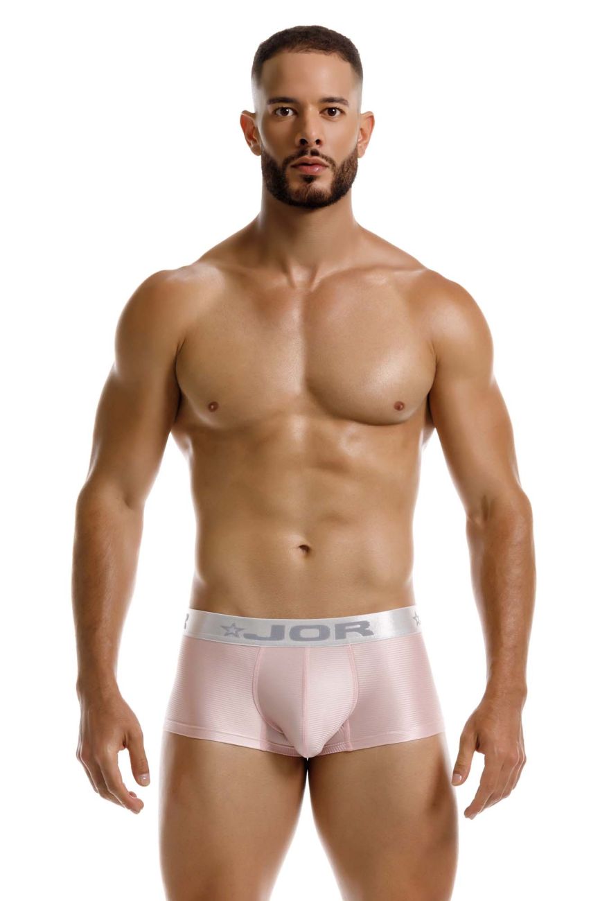 JOR 2251 Bright Mens Sleek Low-rise Trunks Pink