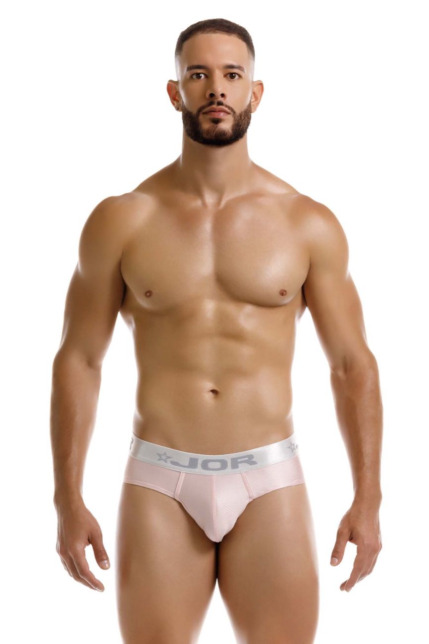 JOR 2252 Bright Mens Low-Rise Briefs Pink