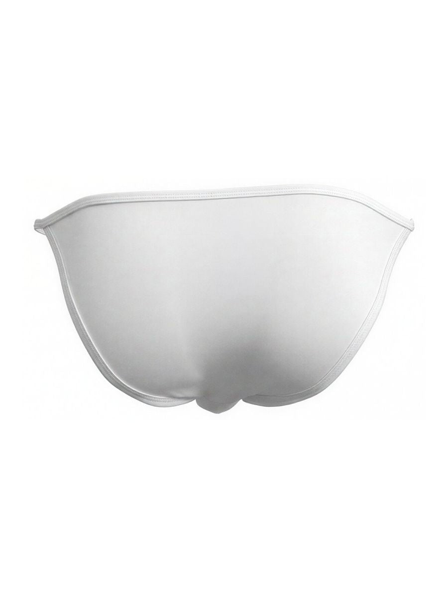 JOR 2358 Axel Mens Sleek & Bold Bikini with Barely-there Straps White Plus Sizes