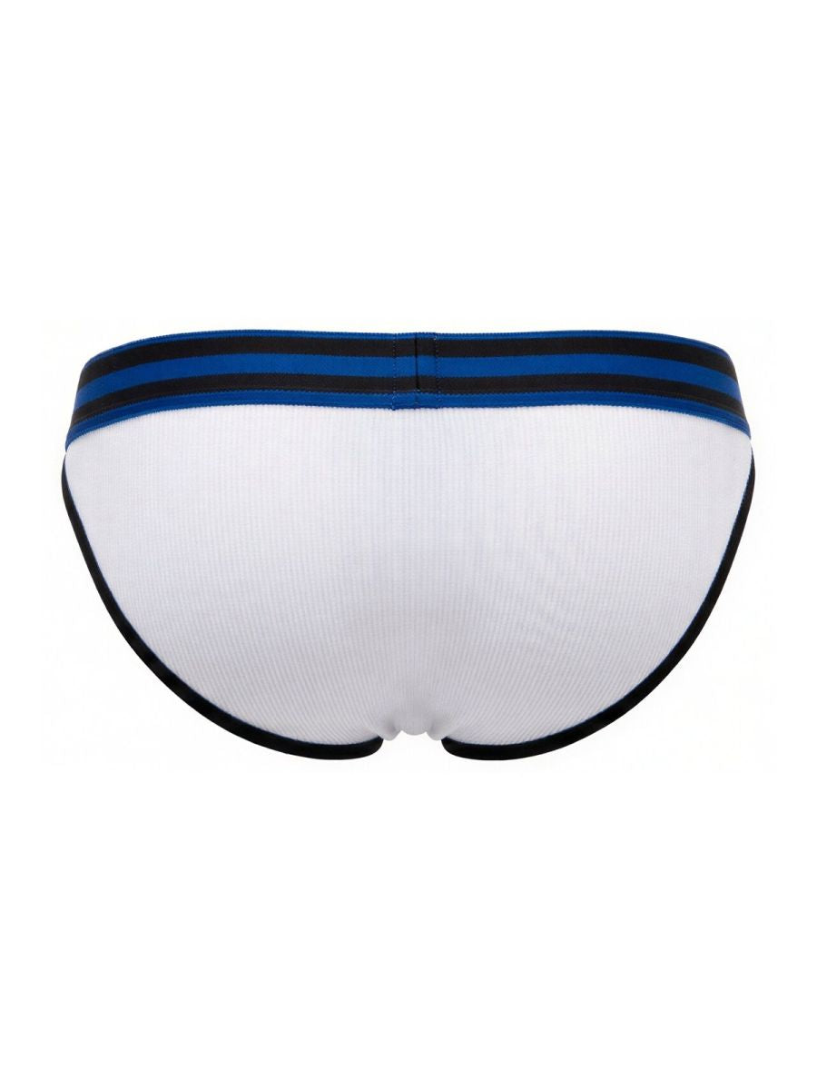 JOR 2362 Rush Mens Sleek Low Rise Fit Bikini White Plus Sizes
